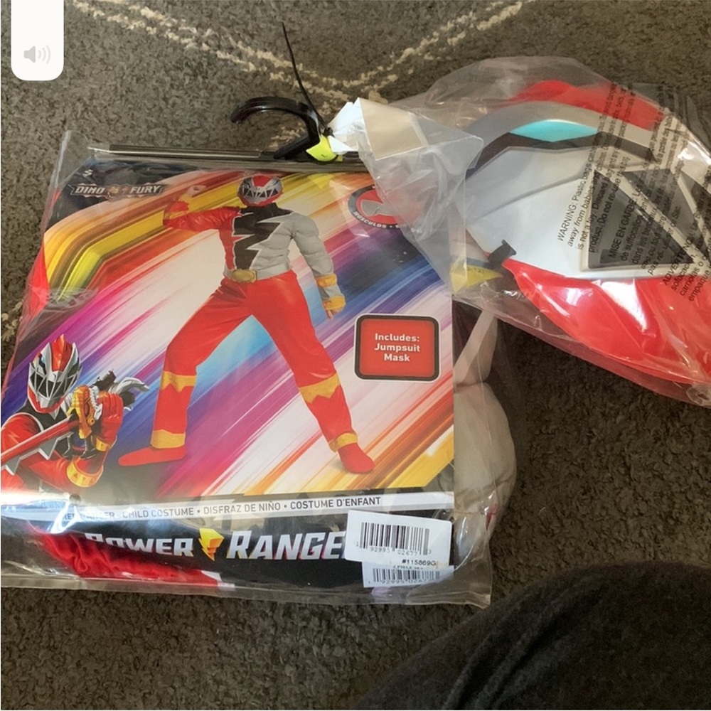 Disguise Red Ranger Costume for Boys